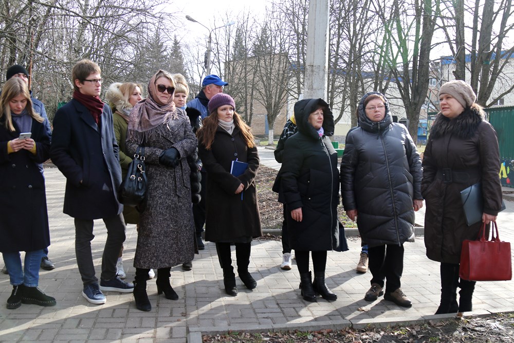 Специалисты Железногорского филиал приняли участи в обсуждении реновации городского парка