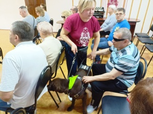 В Филиале прошел выездной мастер-класс Российской школы подготовки собак-проводников