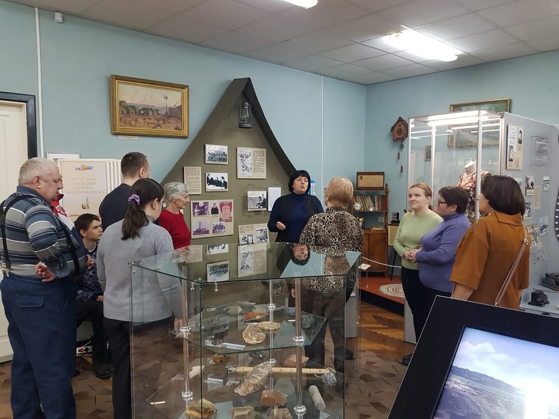 Экскурсия  в краеведческий музей  г. Железногорска